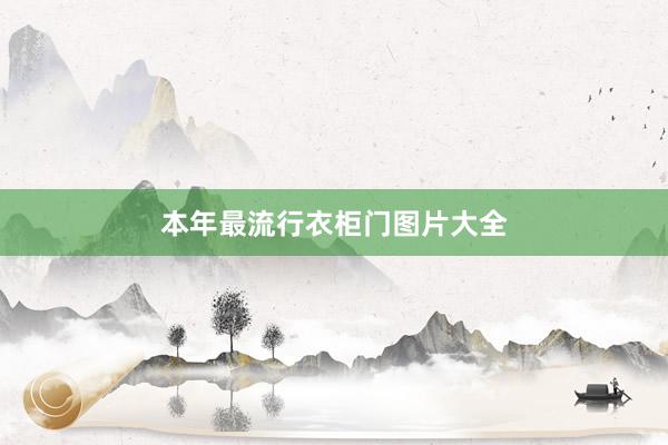 本年最流行衣柜门图片大全